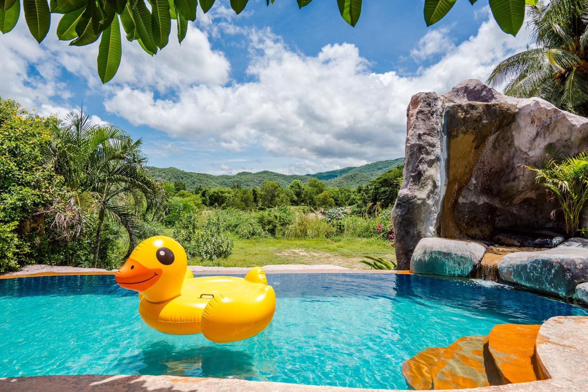 Huahin I-Din Poolvilla วิลล่ากลางธรรมชาติ วิวภูเขา เป็นส่วนตัว Eksteriør bilde