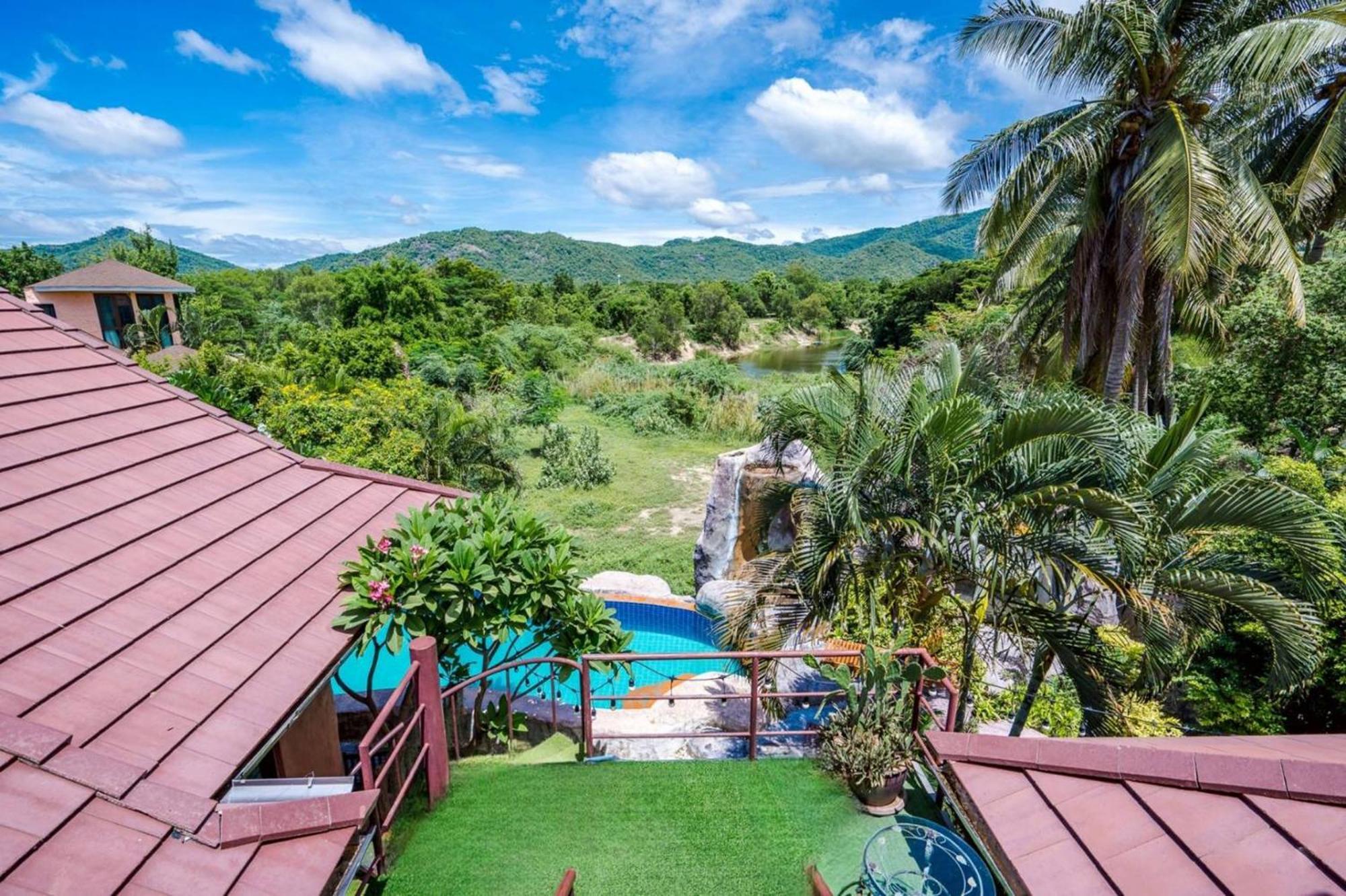 Huahin I-Din Poolvilla วิลล่ากลางธรรมชาติ วิวภูเขา เป็นส่วนตัว Eksteriør bilde